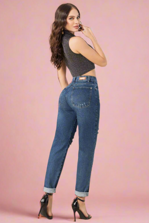Chantal 100% Authentic Colombian MOMFIT Jeans