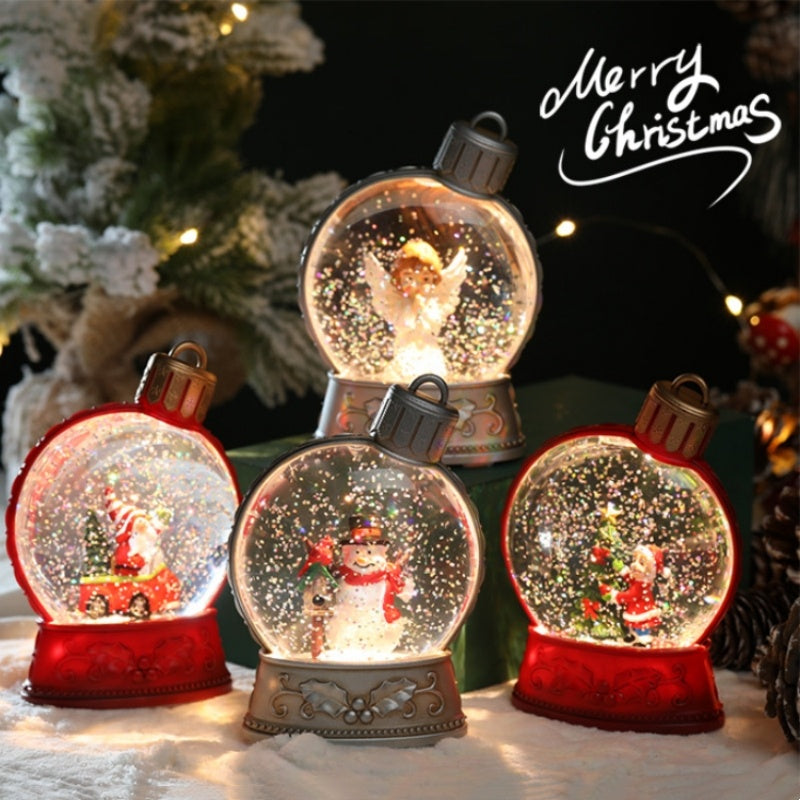 Christmas LED Flame Light Home Decor