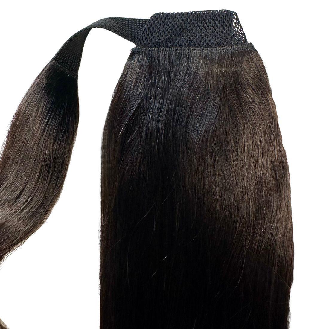 Natural Black 100% Human Hair Ponytail Extension