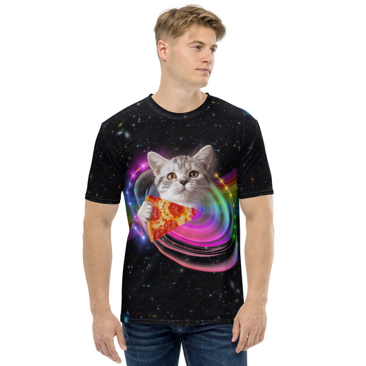 Pizza Cat All Over Print T-Shirt