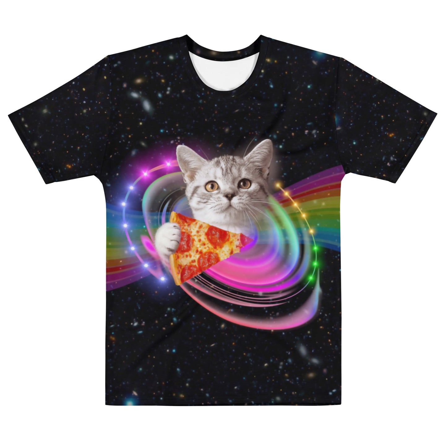 Pizza Cat All Over Print T-Shirt
