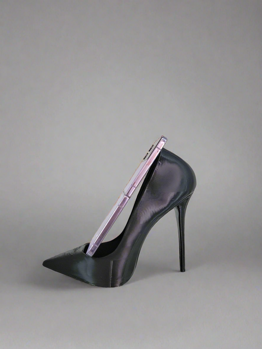 Elegant 3D-Printed High Heel Phone Holder Stand