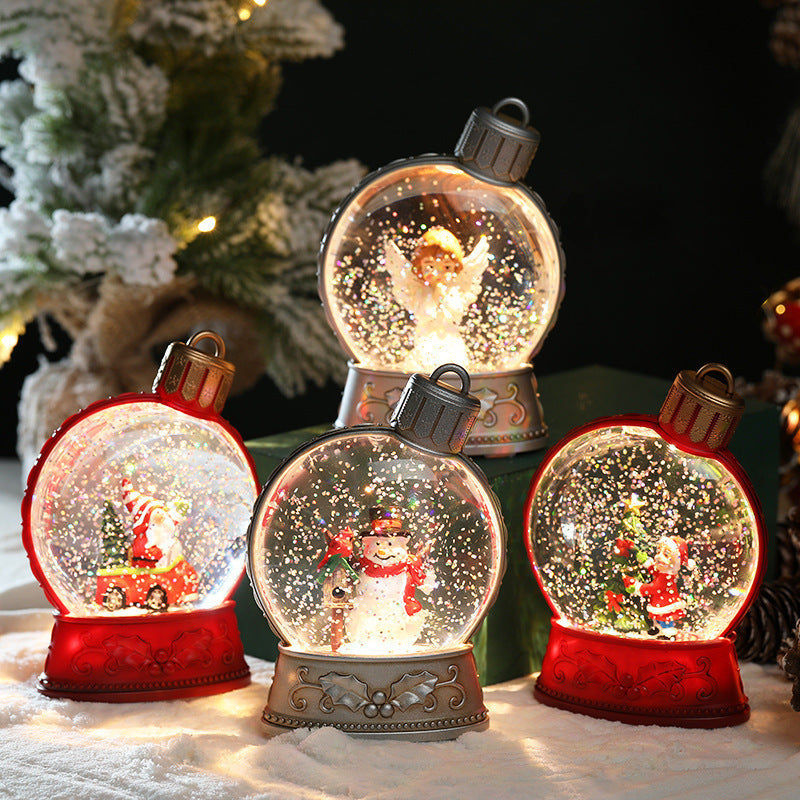 Christmas LED Flame Light Home Decor