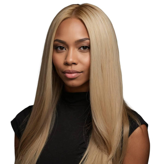 Blonde Seamless Clip-In 100% Human Hair Extensions