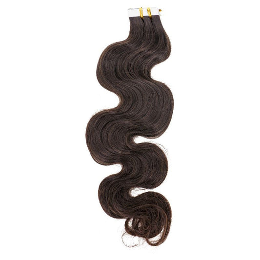 Raw Body Wave 100% Human Hair Tape In Extensions