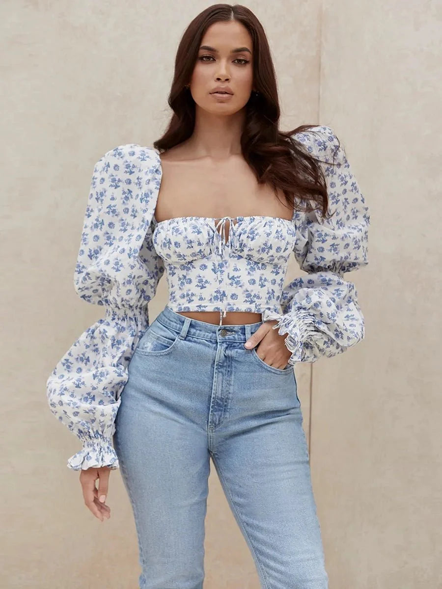 Callie Slim printed T-shirt