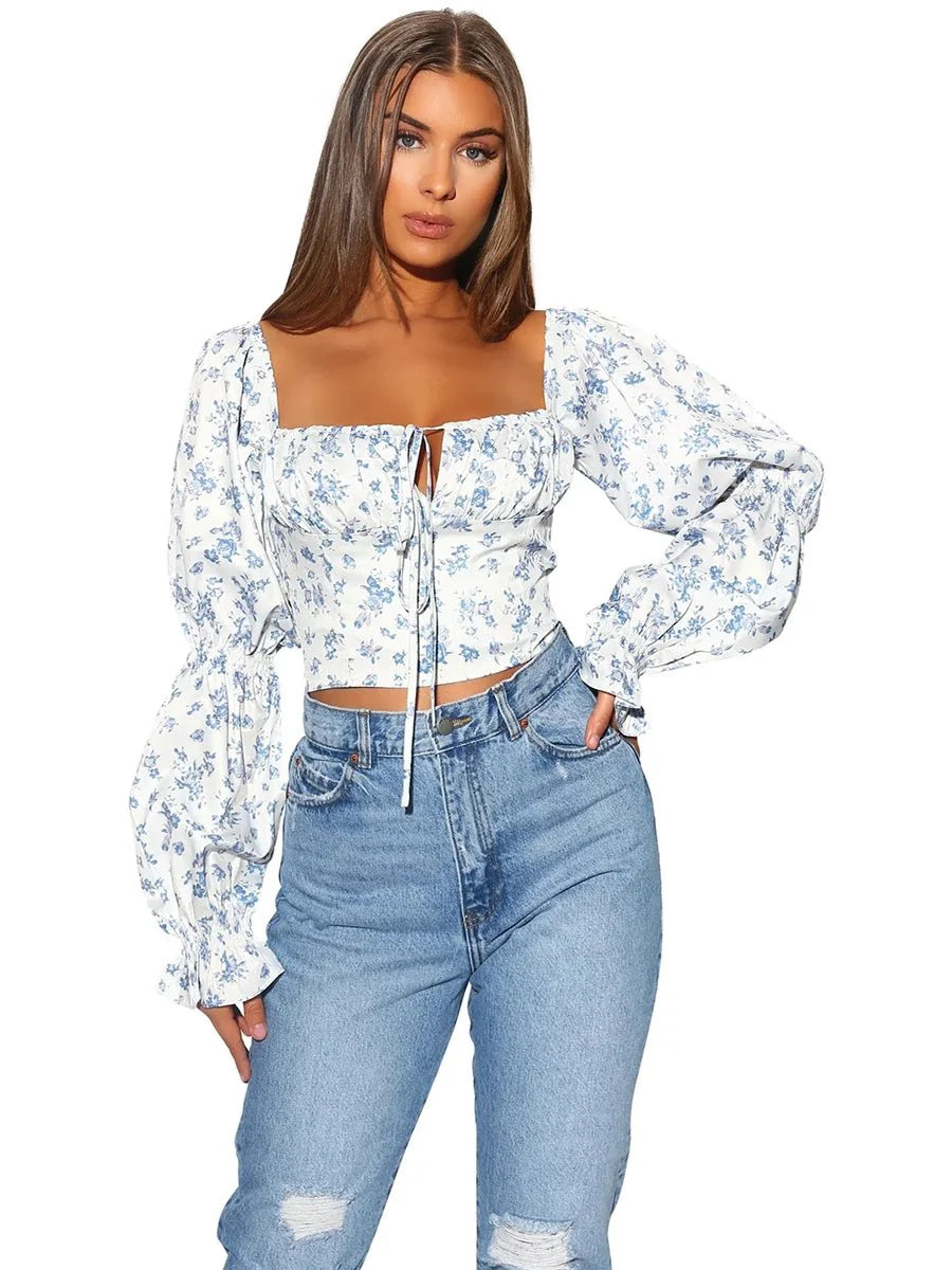 Callie Slim printed T-shirt