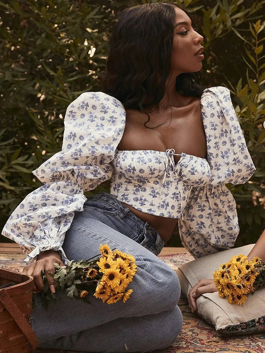 Callie Slim printed T-shirt