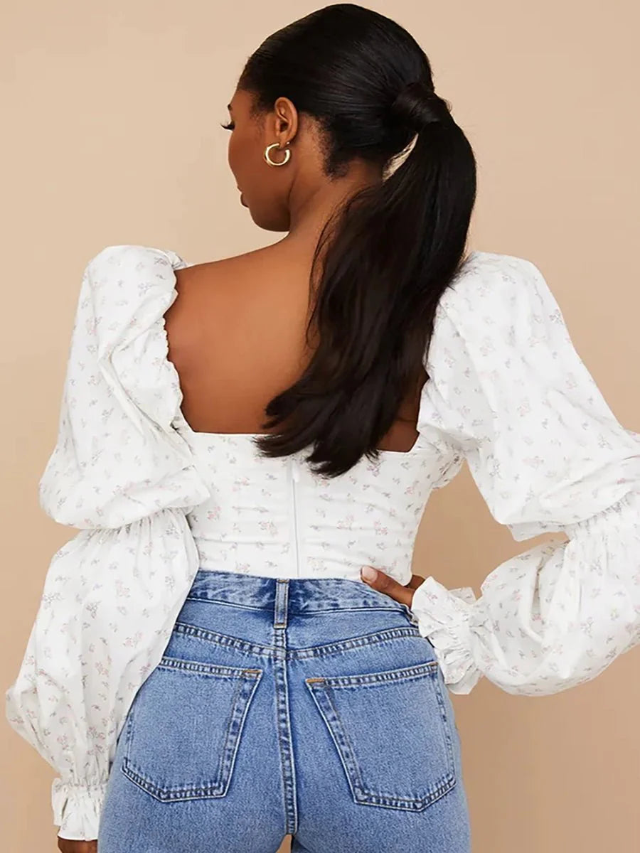 Callie Slim printed T-shirt