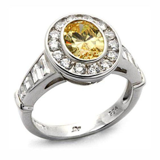 VacationGrabs Elegant Sterling Silver Cocktail Ring