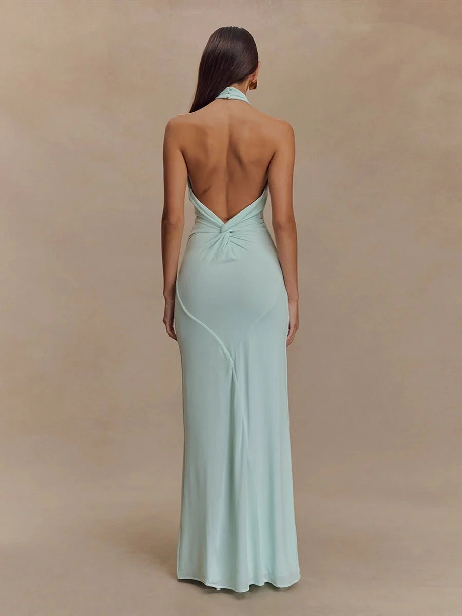 Francisca Dress Sexy Backless