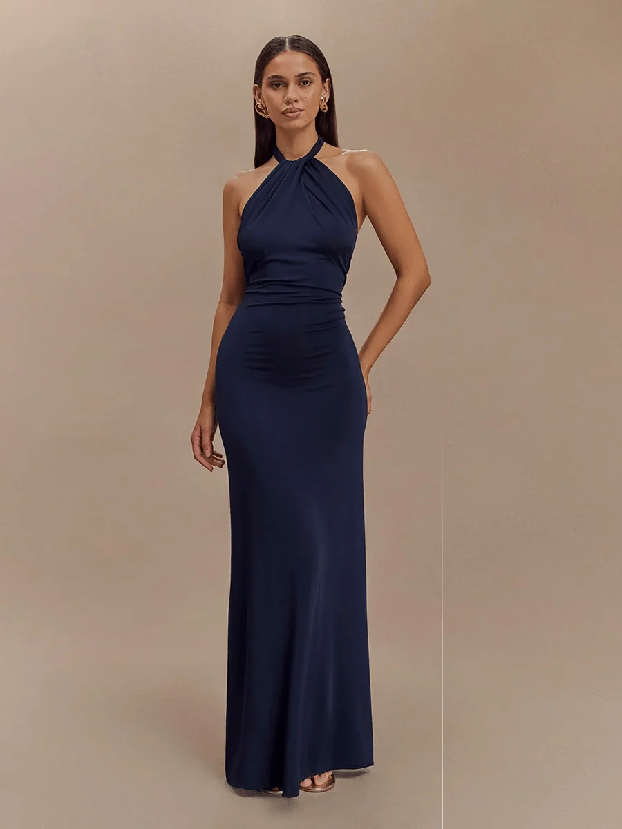 Francisca Dress Sexy Backless