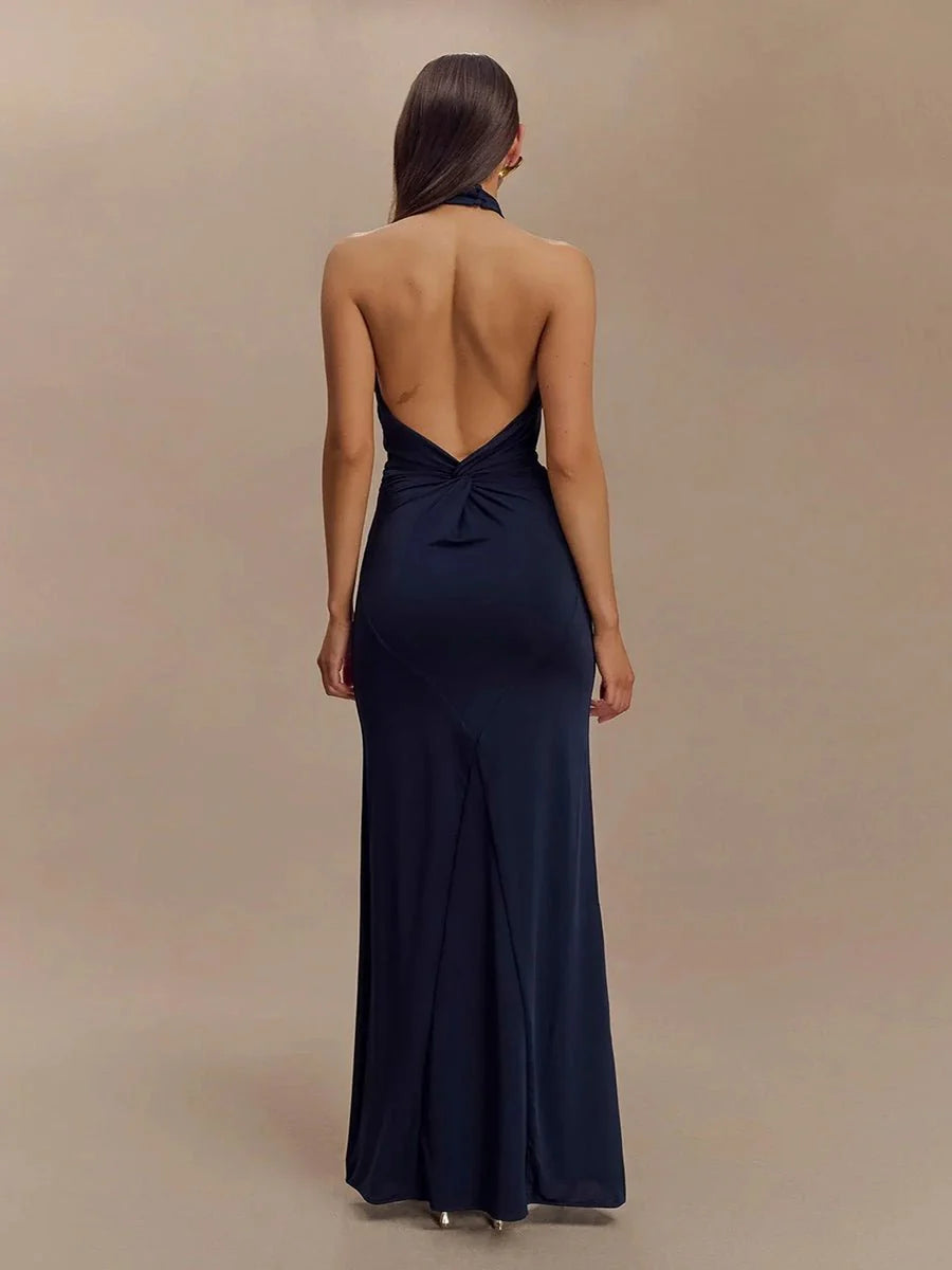 Francisca Dress Sexy Backless