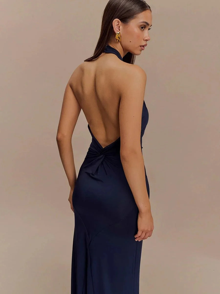 Francisca Dress Sexy Backless