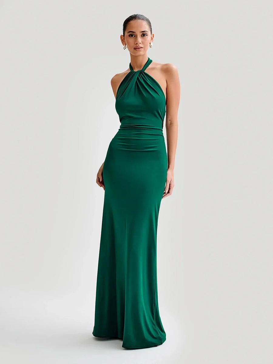 Francisca Dress Sexy Backless