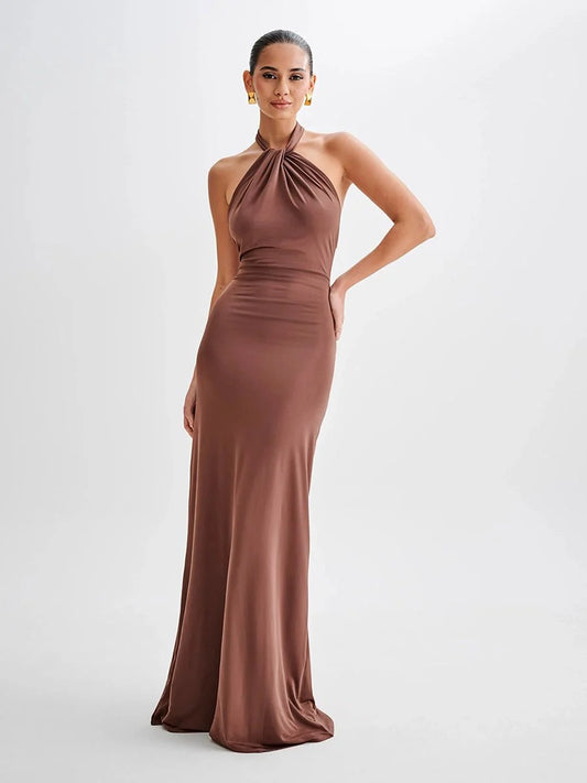 Francisca Dress Sexy Backless