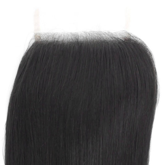 Brazilian Silky Straight 4x4 Transparent Lace Human Hair Closure