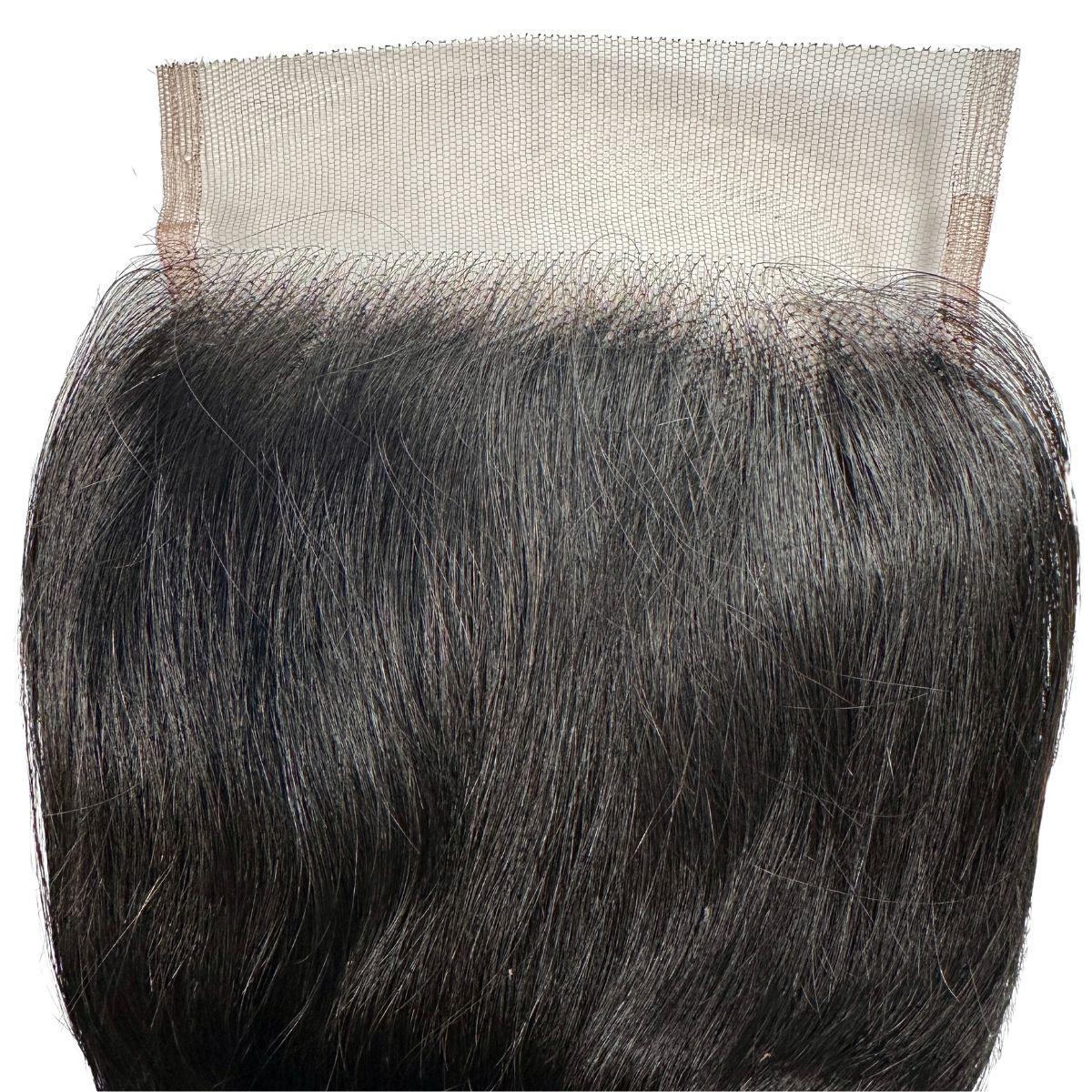 Jet Black Body Wave 5x5 HD Lace Human Hair Closure