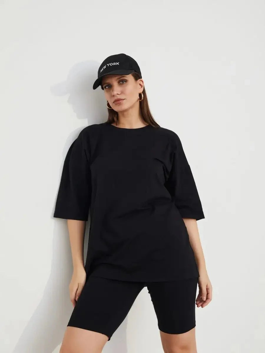 Mayra Loose Short-sleeved T-shirt