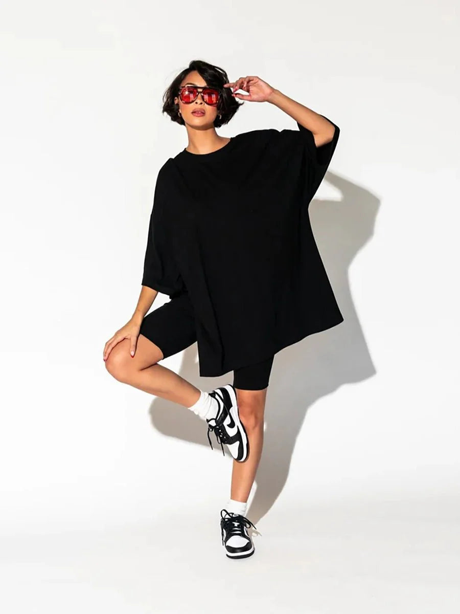 Mayra Loose Short-sleeved T-shirt