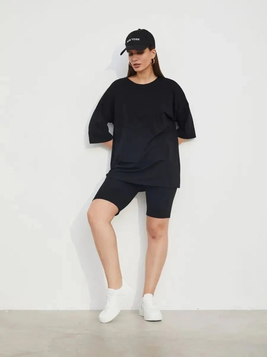 Mayra Loose Short-sleeved T-shirt