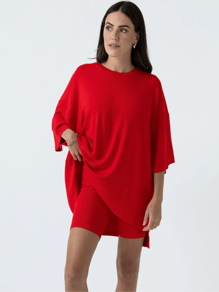 Mayra Loose Short-sleeved T-shirt