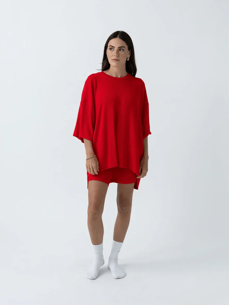 Mayra Loose Short-sleeved T-shirt