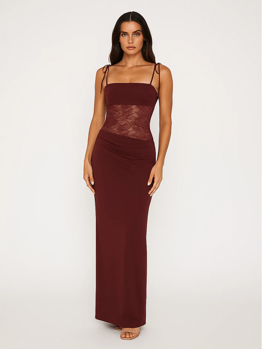 Myron Sexy Lace Long Dresses