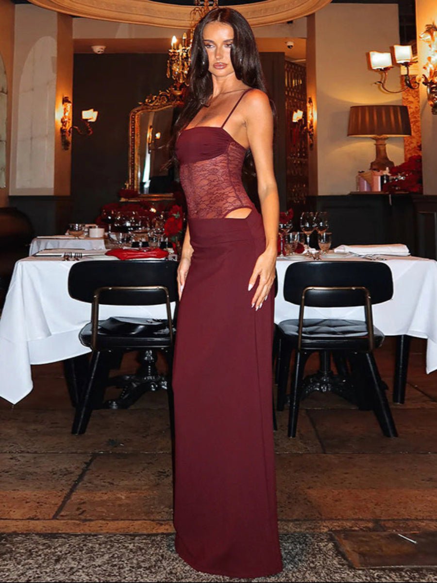 Myron Sexy Lace Long Dresses