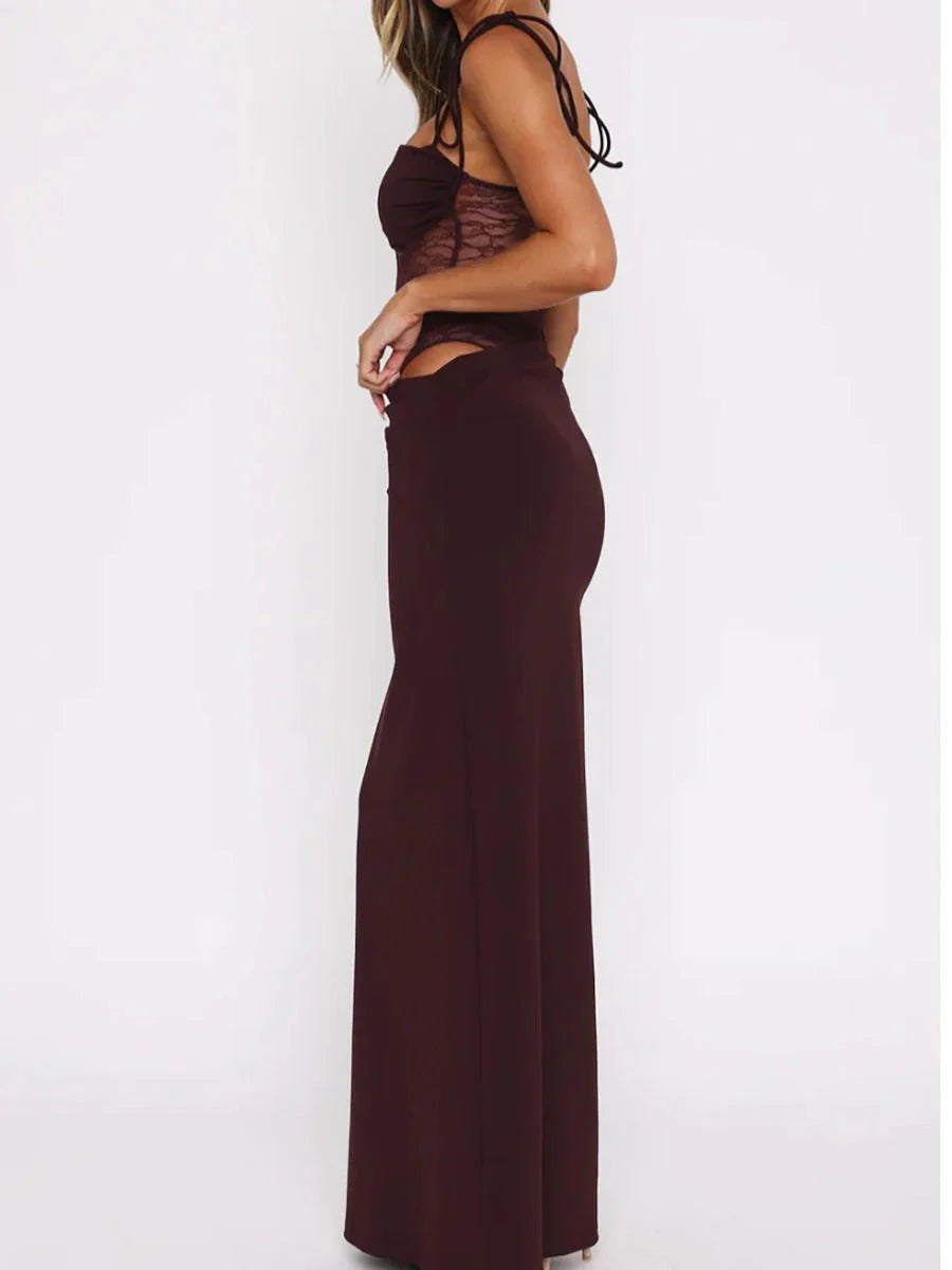 Myron Sexy Lace Long Dresses