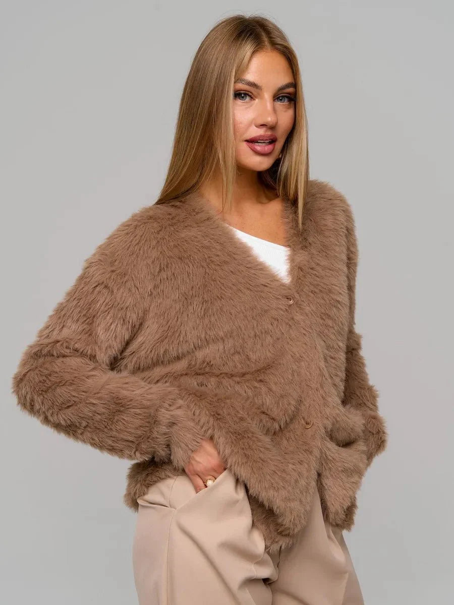 Priya Loose V-neck Sweater