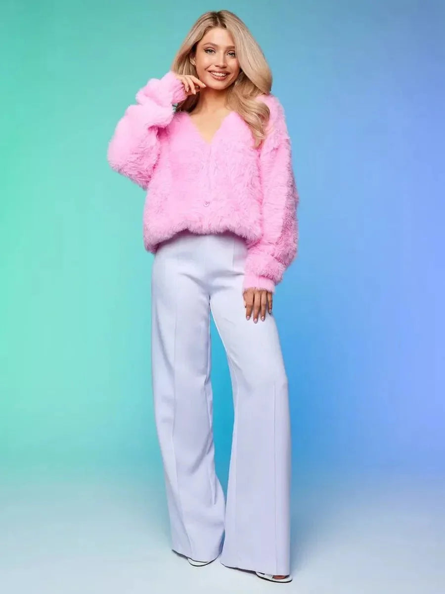 Priya Loose V-neck Sweater