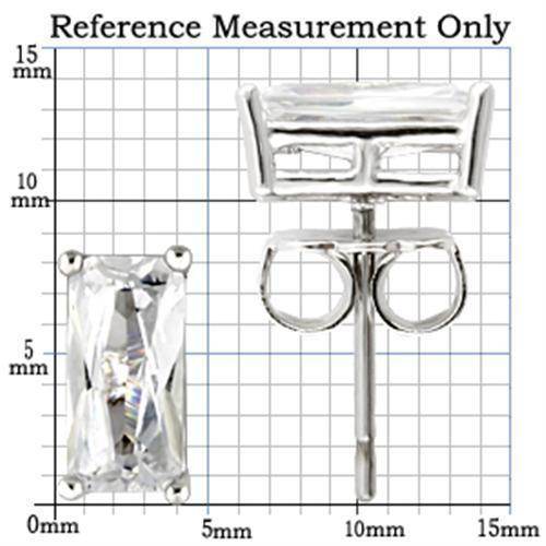 VacationGrabs Rhodium 925 Sterling Silver Earrings