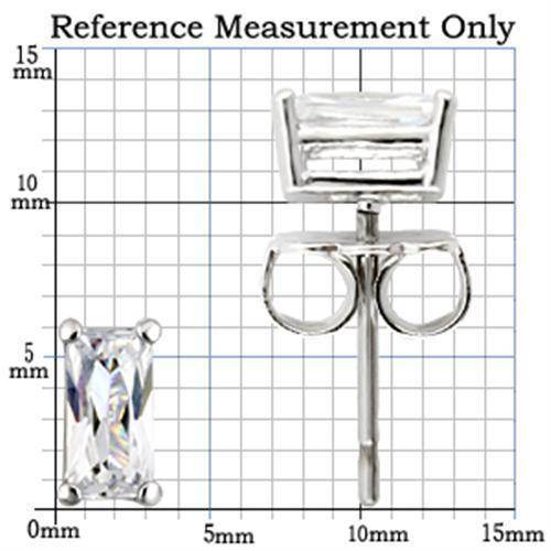 VacationGrabs Rhodium 925 Sterling Silver Earrings