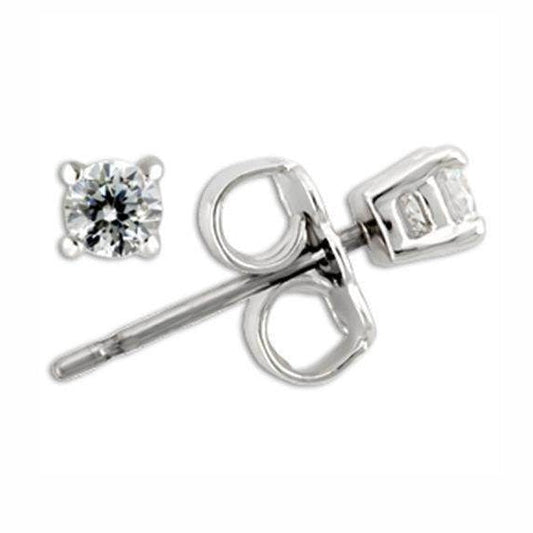 VacationGrabs Rhodium Plated Sterling Silver Earrings