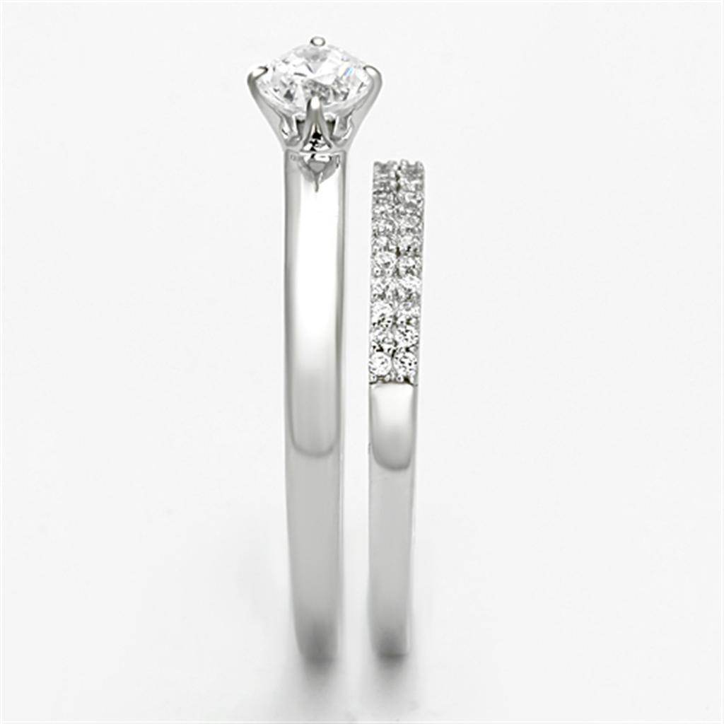 Stunning Rhodium Plated Sterling Silver Ring by VacationGrabs