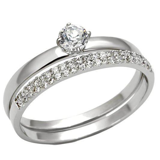 Stunning Rhodium Plated Sterling Silver Ring by VacationGrabs