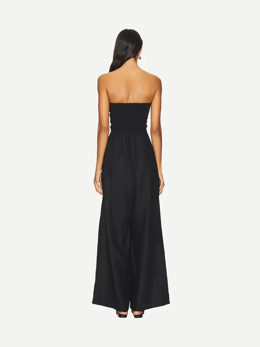 Samir Loose Tube-top Jumpsuit