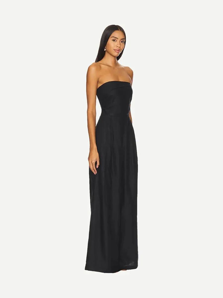 Samir Loose Tube-top Jumpsuit