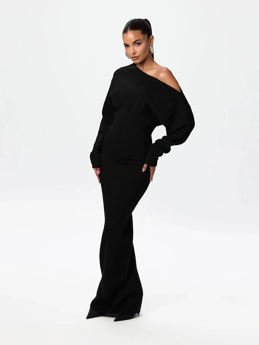 Stella Knitted Dress Evening