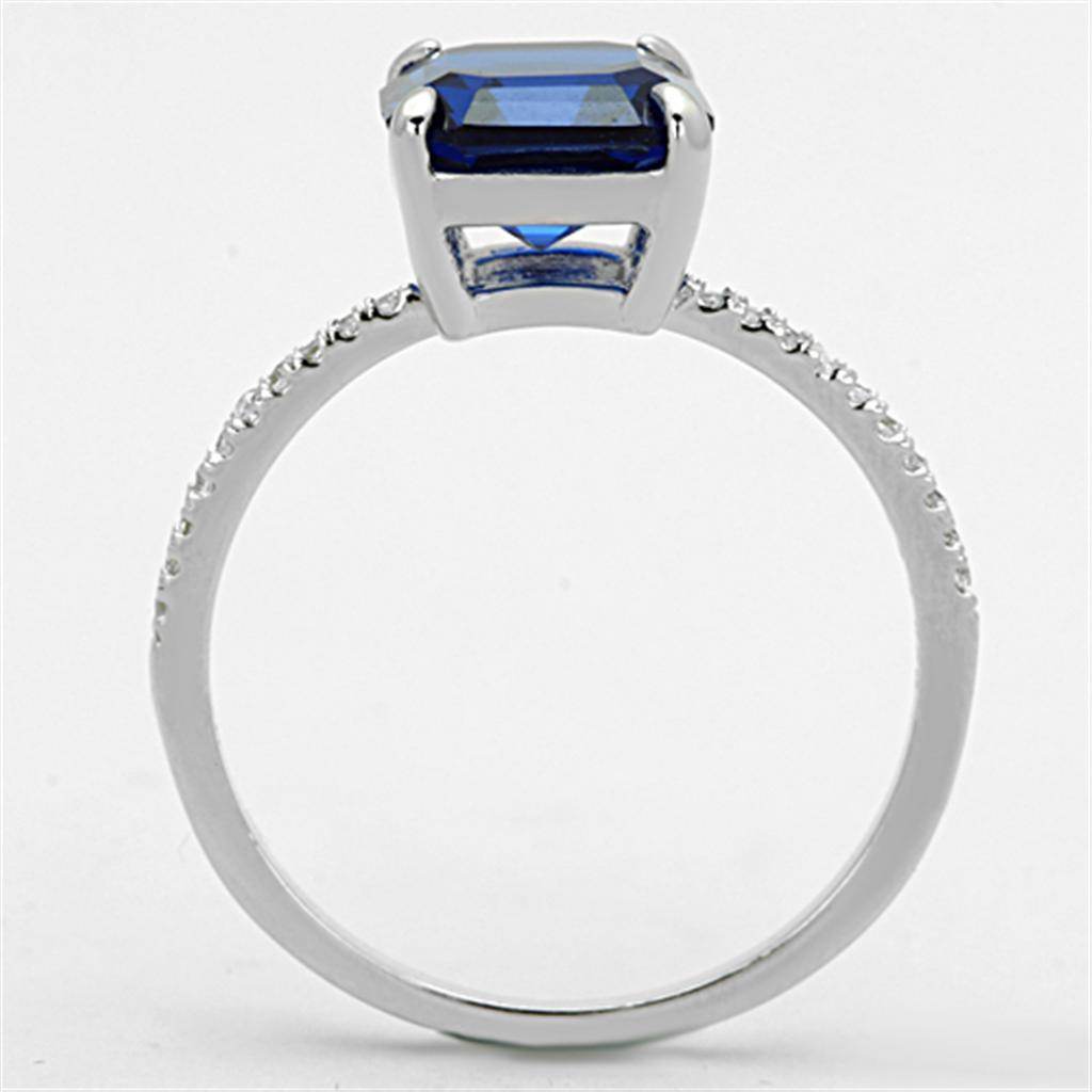 VacationGrabs Sterling Silver Engagement Ring for Women