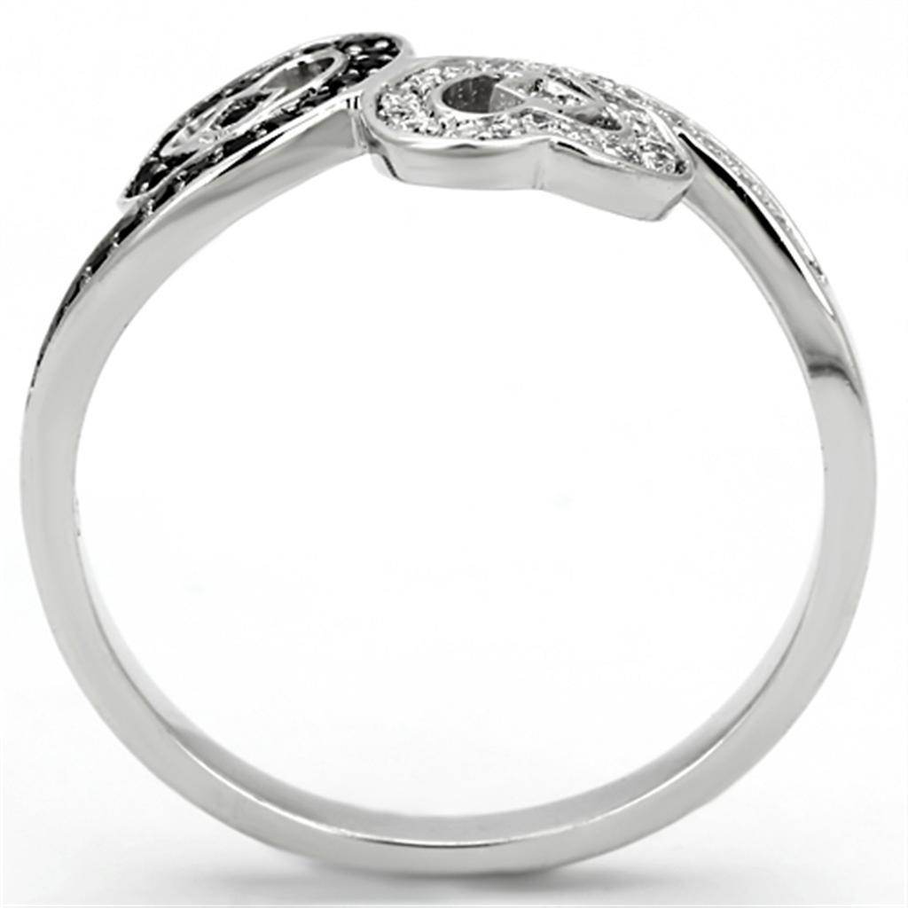 VacationGrabs Sterling Silver Heart Ring for Women