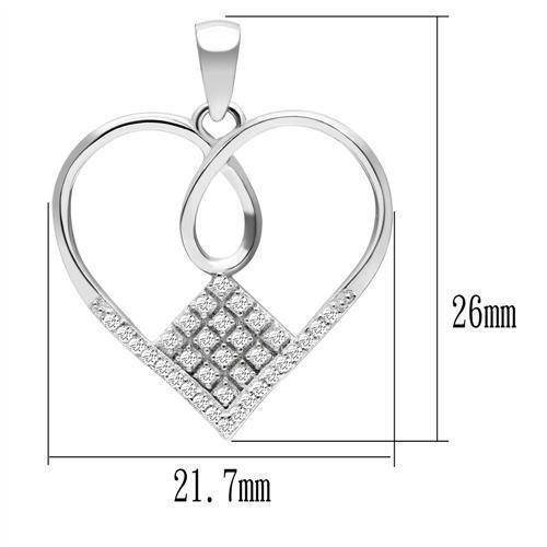 VacationGrabs Sterling Silver Pendant Necklace for Women