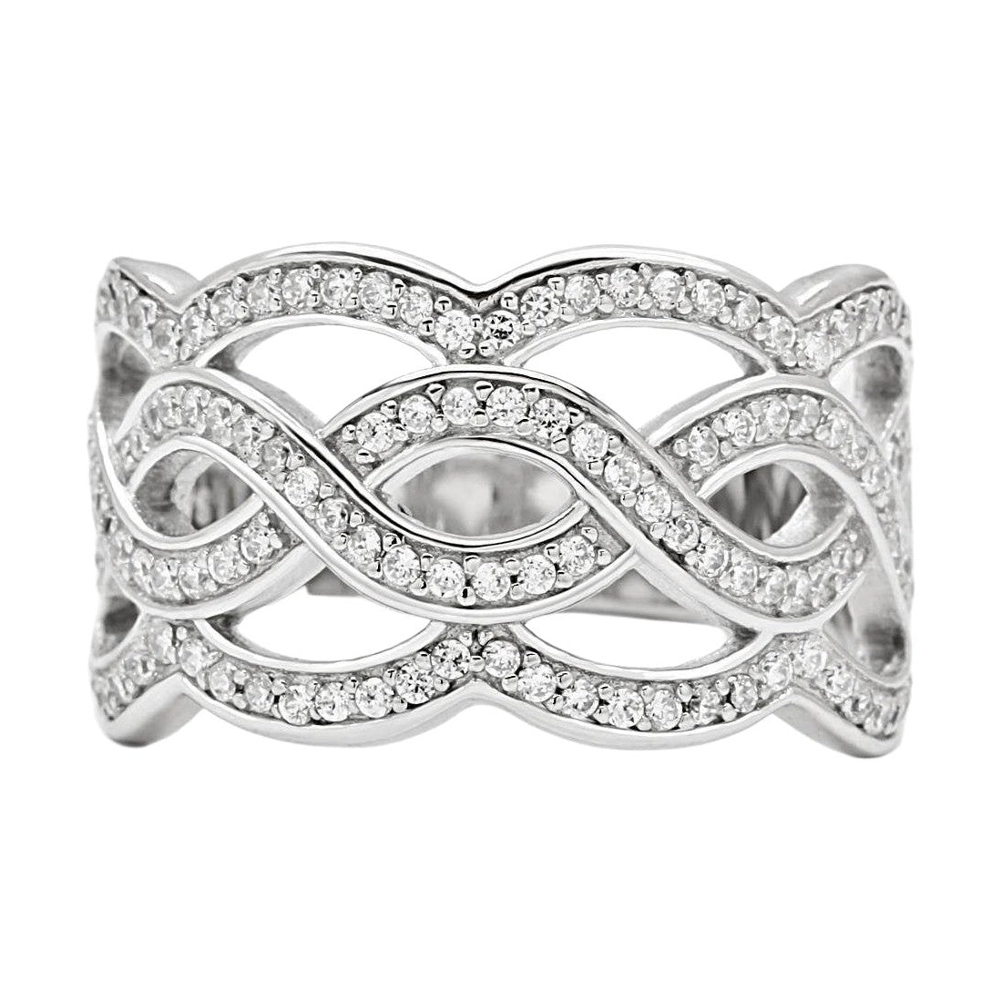 Sterling Silver Statement Ring for Women by VacationGrabs