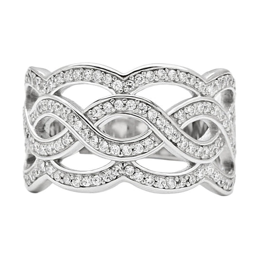 Sterling Silver Statement Ring for Women by VacationGrabs