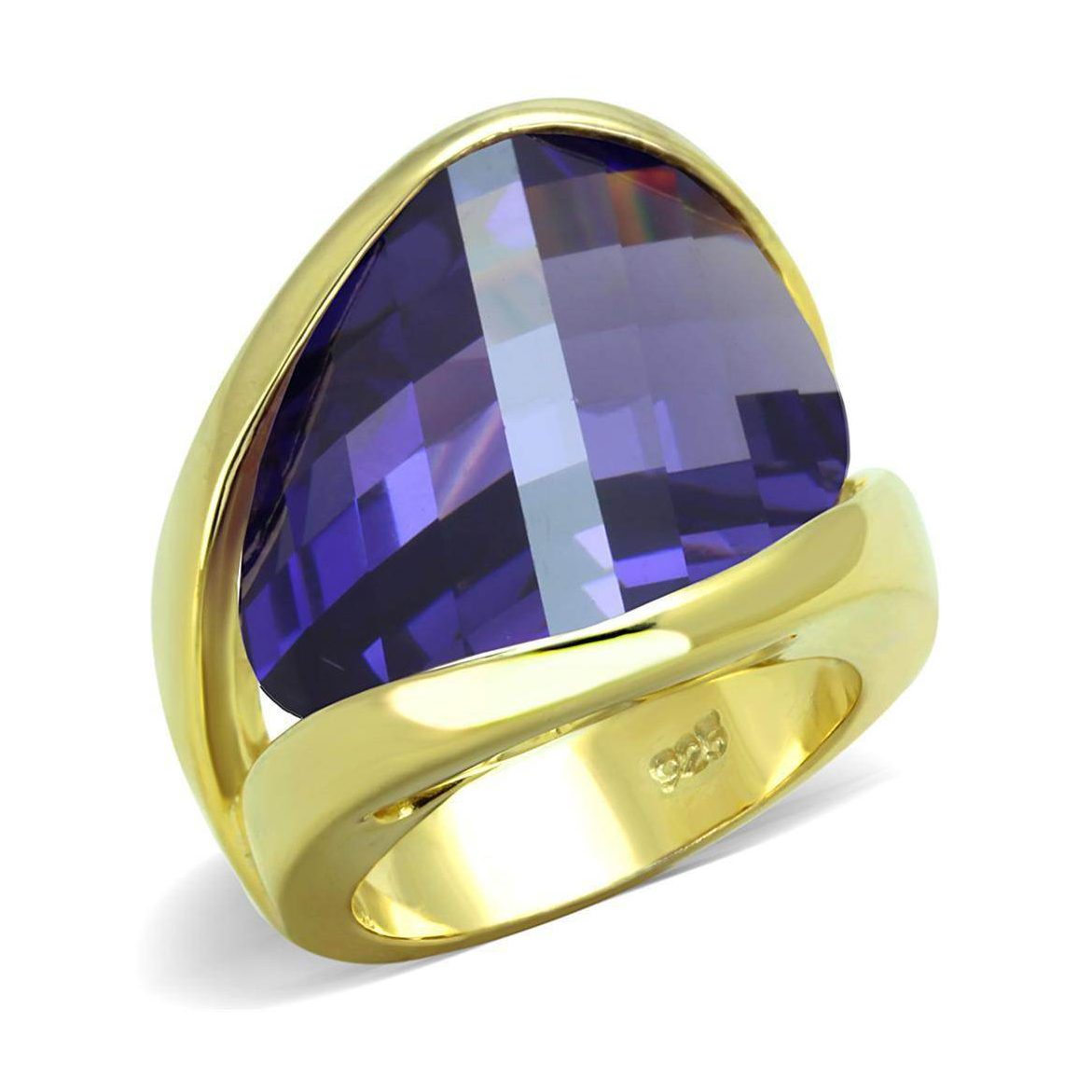 VacationGrabs Sterling Silver Statement Ring for Women