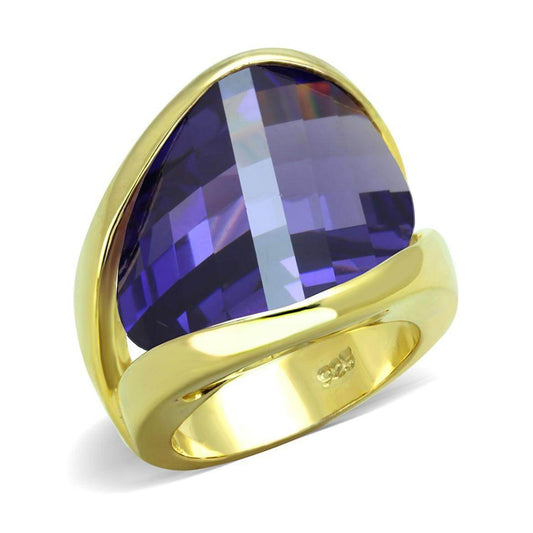 VacationGrabs Sterling Silver Statement Ring for Women