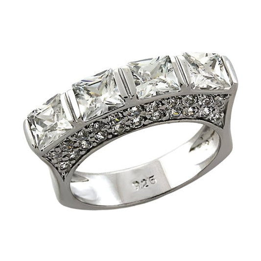 VacationGrabs Sterling Silver Statement Ring for Women