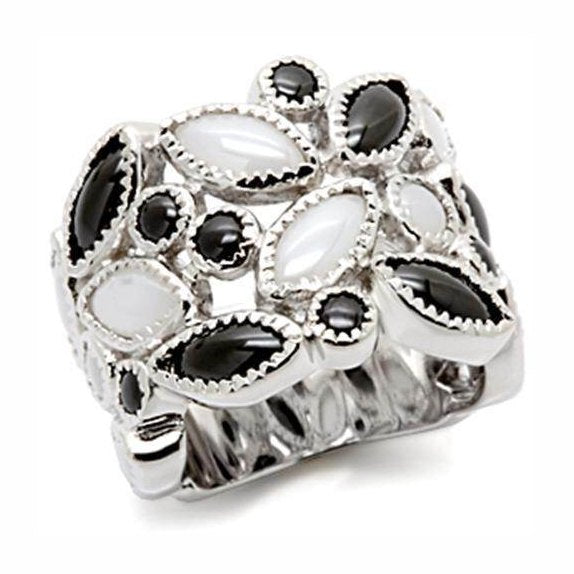 VacationGrabs Unique Sterling Silver Cocktail Ring