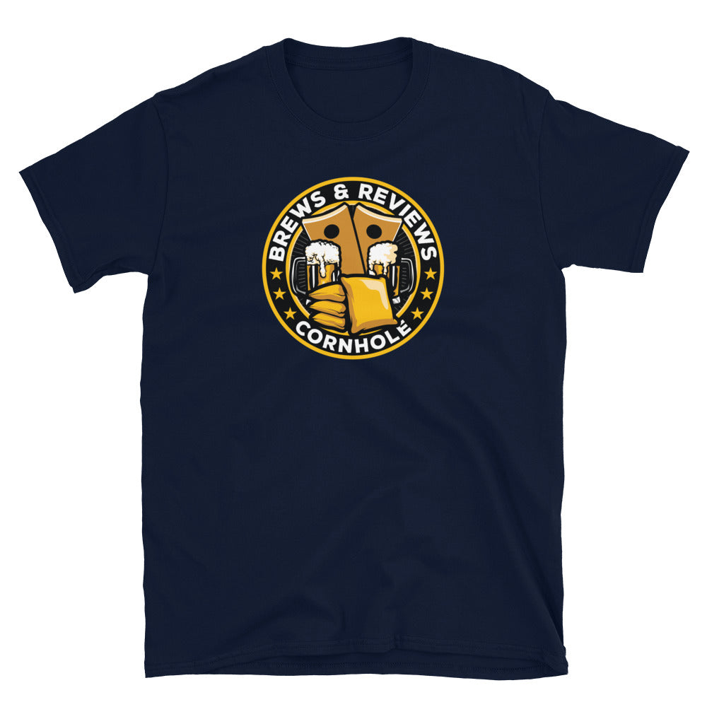 Brews and Reviews Video Show Short-Sleeve Unisex T-Shirt